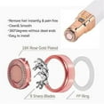 thumbnail image 5 of USB Rechargeable Women Painless Hair Removal Portable Electric Epilator Female Eyebrow Lip Cheeks Shaver Face Hair Remover 30#, 5 of 5