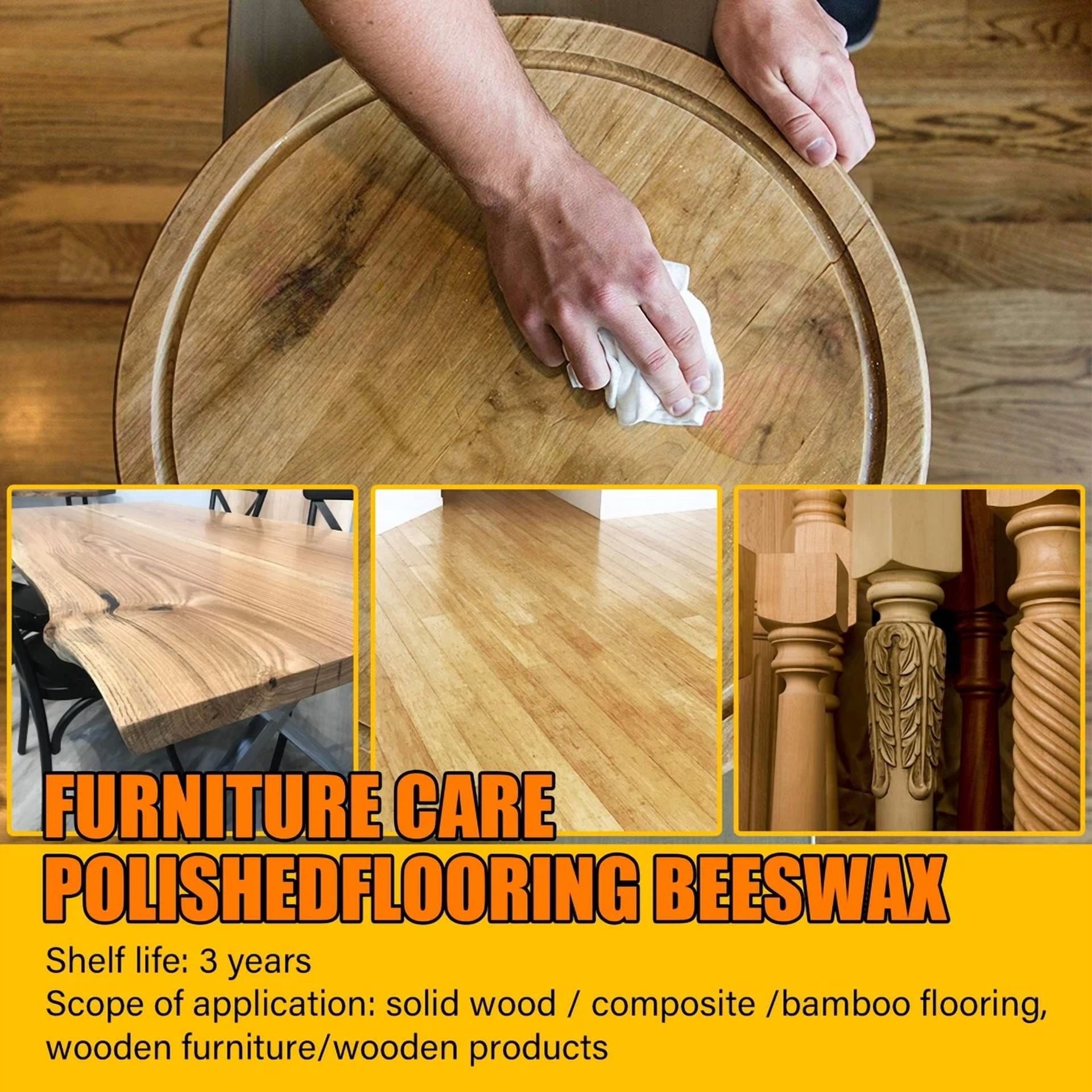KLYNE - Beeswax Furniture Polish Wood Seasoning Beewax Natural Wood Wax Tradition