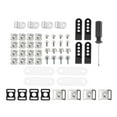 thumbnail image 1 of Colaxi Hockey Helmet Repair Set Screws Hardware Wear Resistant Convenient Sturdy Stable Portable Helmet Replacement Parts for Riding, 1 of 8
