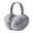 Gray, variant on Winter Ear Muffs for Women Men Foldable Fleece Lined Windproof Thermal Earmuffs Cold Weather Ear Warmers for Outdoor Sports Faux Rabbit Fur Adjustable Headband