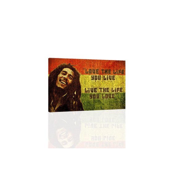 Bob Marley III - CANVAS OR PRINT WALL ART