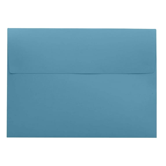Darling Souvenir A7 Baby-Blue High Quality Invitation Envelopes (5 1/4 x 7 1/4) Straight-Flap 80 LBS Ideal for Invitations, RSVP, Photo, Wedding, Party Invitations -Packs & Colours Available
