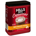 thumbnail image 4 of Hills Bros. White Chocolate Caramel Cappuccino Instant Coffee Mix, 16 Ounce Canister, 4 of 13