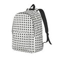 thumbnail image 1 of Honeii Airplane Print Canvas Backpack for School & Outdoor,Laptop Excursion Backpack,Notebook School Bookbag For Men Women,for Work, Travel, and Everyday Use-Medium, 1 of 5