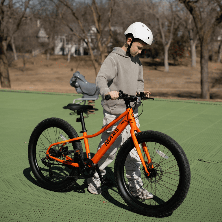 Glerc Mars Kids Mountain Bike, 20 Inch Fat Tire Bike for Teen Ages