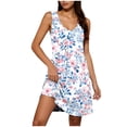 thumbnail image 2 of Stamzod Women'S Dresses Summer Beach Vacation Tank Dress Floral Sleeveless Casual Sundresses 2026 Multicolor Z M, 2 of 8