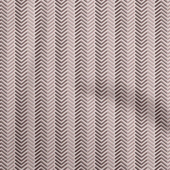 oneOone Silk Tabby Blush Pink Fabric Geometric Dress Material Fabric Print Fabric By The Yard 42 Inch Wide