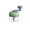 Green, variant on Mgaxud Handheld Food Chopper - Stainless Steel Blades Meat Grinder with Adjustable Speed for Effortless Food Prep, 250ml Capacity