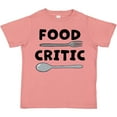 thumbnail image 3 of Inktastic Food Critic with Fork and Spoon Boys or Girls Toddler T-Shirt, 3 of 5