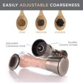 thumbnail image 2 of Original Stainless Steel Salt And Pepper Grinder Set With Stand, 2 of 4