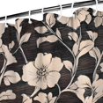 thumbnail image 3 of Pioneer Flower Floral Print Pattern Shower Curtain 36"x72" ,Bathroom Decorative Shower Curtains Set with 12 Hooks,Modern Waterproof Washable Shower Curtain, 3 of 6
