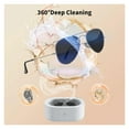 thumbnail image 4 of Ultrasonic Retainer Cleaner Machine Stainless Steel Tank for Jewelry Eyeglasses Watches ,Efficient Deep Cleaning, 4 of 6