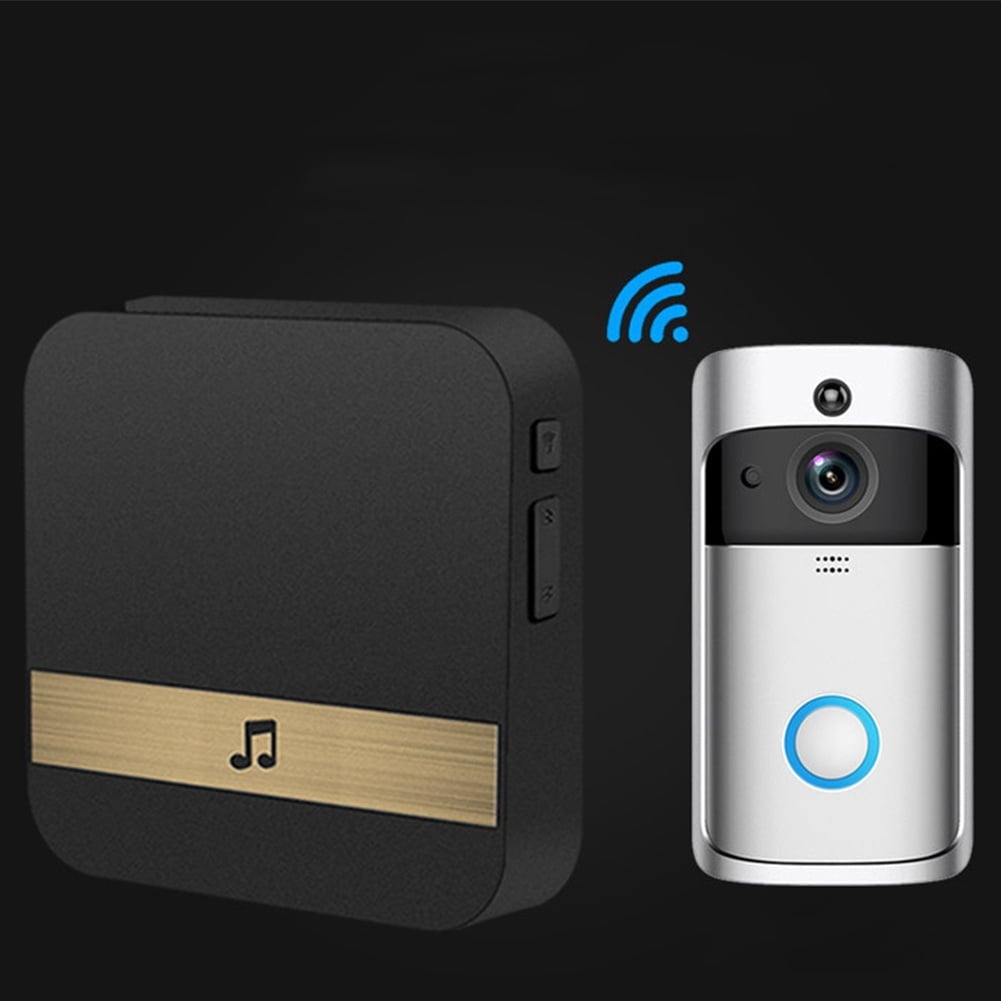 Wireless WiFi Doorbell Smart Door Ring HD Video Intercom Camera Bell Security UK