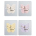 thumbnail image 6 of 1Pc Butterfly-Shaped Swivel Adhesive Hooks, 360° Rotating Towel Hooks, Decorative Wall Mount Hangers, Waterproof Self-Adhesive Hooks for Bathroom and Kitchen, Multi-Hook Organizer for Towels, Hats, 6 of 8