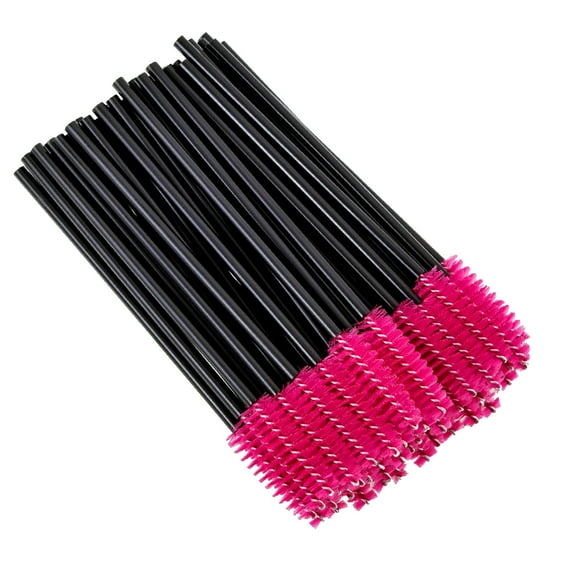 Dengmore 50PCS Disposable Mini Eyelash EyeLash Makeup Brush Mascara Wands Applicator
