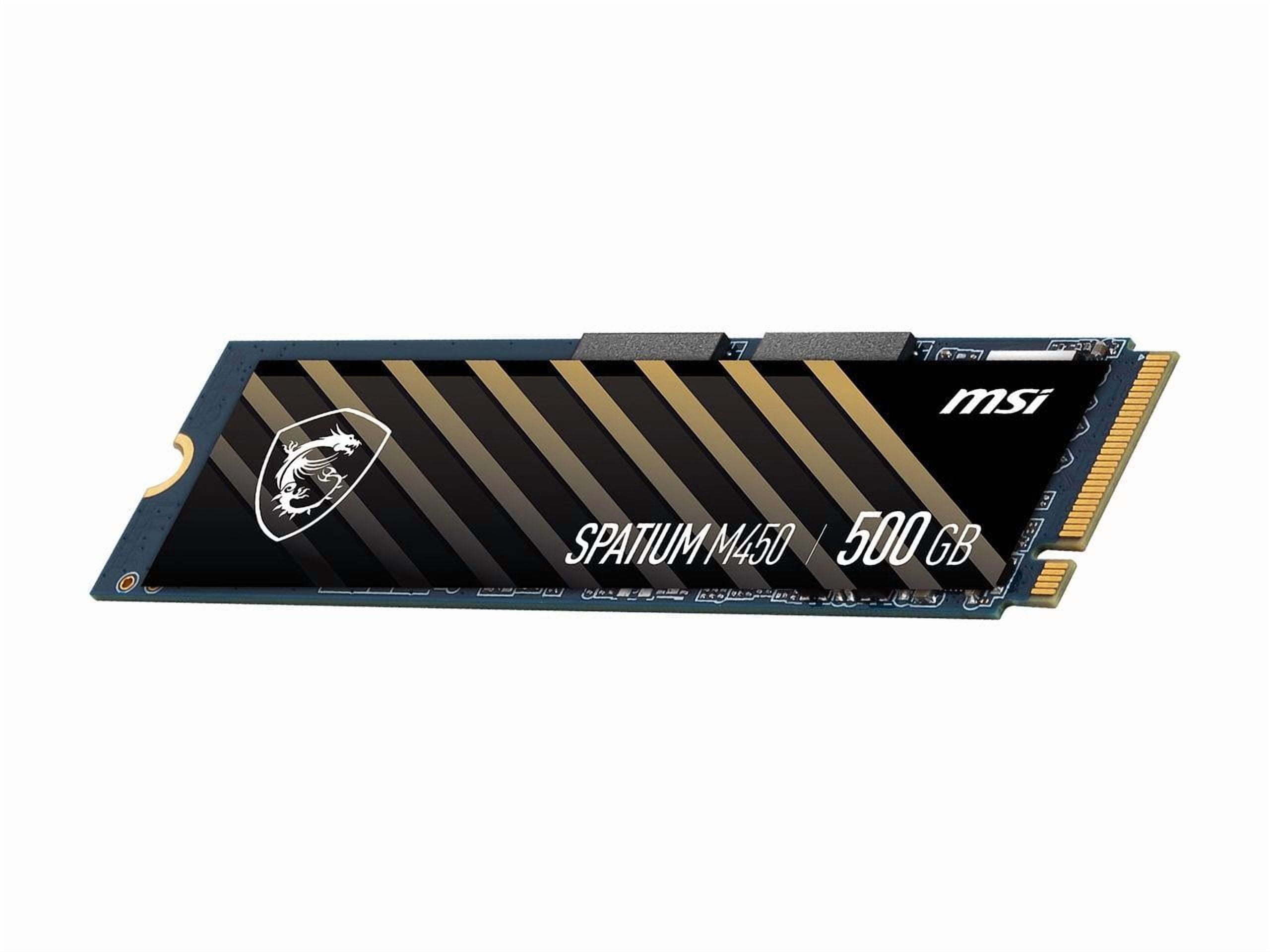 MSI SPATIUM M450 M.2 2280 500GB PCI-Express 4.0 x4, NVMe 1.4 3D