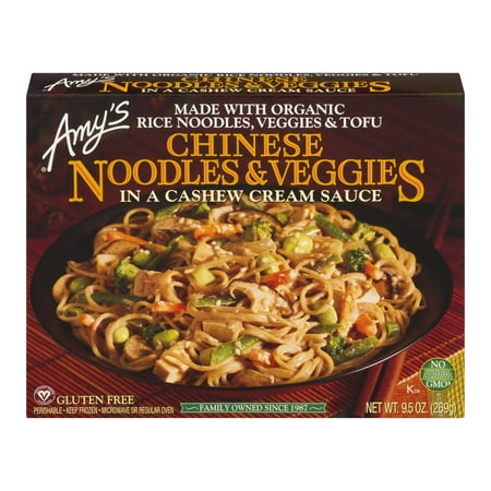 Amy S Kitchen Chinese Noodles Veggies In A Cashew Sauce Amy S Kitchen Chinese Noodles Veggies In A Cashew Sauce