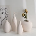 thumbnail image 2 of Nordic Ceramic Vase Morden Decorative Flower Bottle Dry Flower Vases for Home Desktop Vase Table Decor Flower Arrangement, 2 of 7