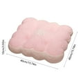 thumbnail image 3 of Solid Chair Cushion,Super Soft Seat Cushion,Comfortable Breathable Cushion,Easy To Carry Cushion,Kitchen Dining Room Cushion,Living Room Bedroom Cushion,Foam Added Multi-purpose Pad, 3 of 6