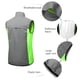 thumbnail image 4 of Chaleco reflectante de ciclismo para hombre chaleco para correr de verano rompevientos sin mangas secado rápido, 4 of 8
