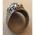 thumbnail image 6 of Black Onyx Mans Ring, Natural Black Onyx, December Birthstone, Silver Jewelry, 925 Silver Ring, Birthday Gift, Heavy Mens Ring, Arabic Design, Ottoman Style Ring, Christmas, Turkey Mens Signet Ring, 6 of 6