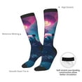 thumbnail image 4 of Sigee DJ Panda Hot Air Balloon for Socks for Men Women Socks Stocking Compression Socks, 4 of 6