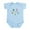 Sky Blue, variant on CafePress - Jaxonosaurus Infant Bodysuit - Baby Light Bodysuit, Size Newborn - 24 Months