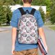 thumbnail image 4 of Easygdp Poodle Dog Mochila Ligera de 15 Pulgadas para Estudiantes, Mochila Cómoda para la Escuela y Viajes, Correas Ajustables, 4 of 6