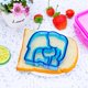 thumbnail image 3 of Molde de Cocina Almuerzo DIY Sandwiches Cortador Molde Alimentos Die Pan Galletas Molde (Elefante) Tmvgtek Libre de BPA, 3 of 6