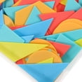thumbnail image 3 of 100 piezas de plástico con forma geométrica, piezas de plástico para niños, piezas cognitivas, juguete, 3 of 7