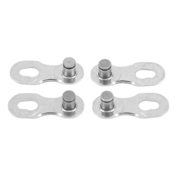 Bike Chain Links, Silver 12 Speed Bicycle Chain Buckle Alloy Steel Slick Edges for Rider for Repair
