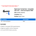 thumbnail image 2 of Right Outer Tie Rod End - Compatible with 1991 - 1994 Ford Explorer RWD 1992 1993, 2 of 2