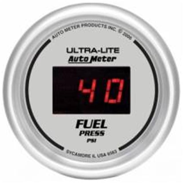 Auto Meter 6563 2.06 in. Ultra-Lite Digital Fuel Pressure Gauge