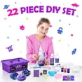 thumbnail image 2 of Kit Mini Slime Galaxia Original Stationery Brilla en la Oscuridad 22 Piezas, 2 of 7