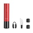 thumbnail image 1 of ICON BEST Electric Wine Bottle Opener Set Rechargeable Automatic Corkscrew Contains Foil Cutter Wine Stoppers and Wine Aerator Pourer with USB Charging Cable for Wine Lover 5-in-1 Gift Set, 1 of 6