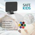 thumbnail image 3 of TV Antenna - Amplified HD Digital TV Antenna,HD TV Antenna 120+ Miles Range - Support 4K 1080p Digital TV - Indoor Smart Switch Amplifier Signal Booster, 3 of 12