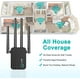 thumbnail image 3 of Extensores WiFi Amplificador de señal para el hogar, extensor de rango WiFi fuerte de pared de 1200 Mbps, cobertura total de hasta 3000 pies cuadrados Namotu CZDZ-ST139, 3 of 7