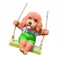 thumbnail image 4 of Bonito adorno de perro, figurita de regalo, decoraciones decorativas de resina, regalo artesanal, escultura, estatua de Animal para jardín al aire , estiloD mayimx Figurilla animal, 4 of 9