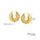 thumbnail image 1 of Nuevo Modelo De Acero Inoxidable 2023 Exagerado Metal En Forma De C Geométrica Amor Pendientes Europeo Y Americano De La Moda Retro Francés Joyas Una Variedad De Estilos Están Disponibles, 1 of 4