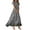 593#Dark Gray, variant on GXIPO Floral Maxi Dresses for Women 2025 Summer Elegant Flutter Sleeve Long Flowy Dresses Trendy V Neck Garden Party Dress Dark Green 2XL