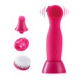 thumbnail image 1 of Cepillo De Limpieza Facial Giratorio De 360° Recargable Por Usb Y Cepillo De Vibración Sónica Viene Con Limpieza Facial Limpieza Profunda Exfoliación Suave Cepillo De Limpieza Facial Eléctrico Inevent CE007635-01, 1 of 6