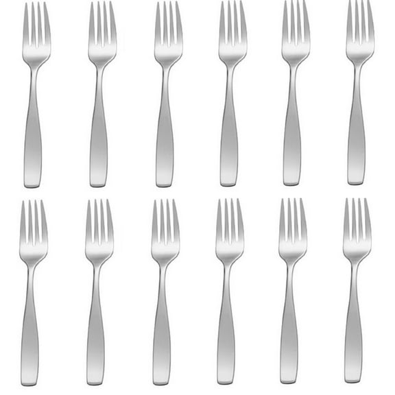 Mikasa Satin Loft 18/10 Stainless Steel Salad Fork (Set of Twelve)
