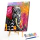 thumbnail image 1 of Cuadros Decorativos Sin marco, 40x50cm, dibujo al óleo Digital DIY, imagen de elefante blanco y negro sobre lienzo Ehuebsd Nuevos Originales, 1 of 9