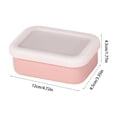 thumbnail image 3 of Silicone Bar Soap Travel Case,Compact Leak Proof Soap Dish with A See-Through Lid,Portable Soap Bar Holder for Traveling,Camping,Gym,Outdoor, 3 of 7