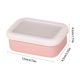 thumbnail image 3 of Travel Soap Case Silicone Leakproof Waterproof With Pad Portable Soap Container For Camping Gym P-ink, 3 of 6