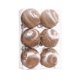 thumbnail image 2 of Juego de Bolas Navideñas Antiguas En Oro Rosa | 6 Bolas Colgantes de Pvc de 8 Cm | Kit Clásico de Decoración Navideña, 2 of 6