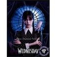 thumbnail image 1 of Pintura de diamantes de Addams para decoración del hogar, mosaico de punto de cruz completo, arte oscuro, decoración de Halloween, ropa gótica de Girl Wednesday, 1 of 4