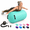 Light Green-39.37in x 23.6in, variant on Inflatable Gymnastics Air Roller Mat, Light Pink, 39.37in x 31.5in