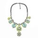 thumbnail image 5 of Collar grande con flores y hojas de acrílico a la moda para mujer collar de lujo Yuxing 50025, 5 of 5