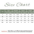 thumbnail image 5 of Misright Women's Short-Sleeve Fit V-Neck Crossover Wrap Waist-cinching T-Shirt with Side, 5 of 10